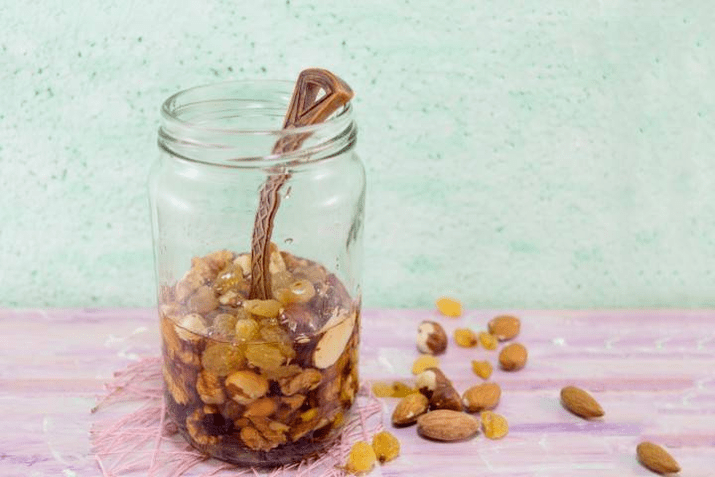 walnuts with honey to boost