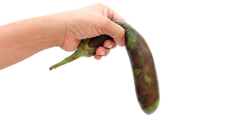 a soft vegetable symbolizes foods that are harmful to potency