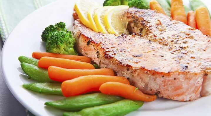 fish with vegetables to increase potency after 50