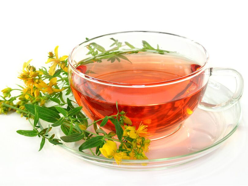 Decoction of St. John's wort is useful for men who want to increase sexual desire. 
