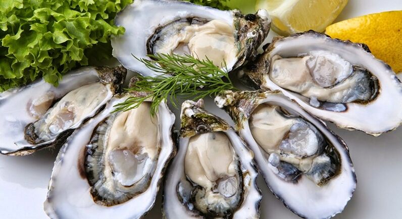 Benefits of eating oysters for potency.